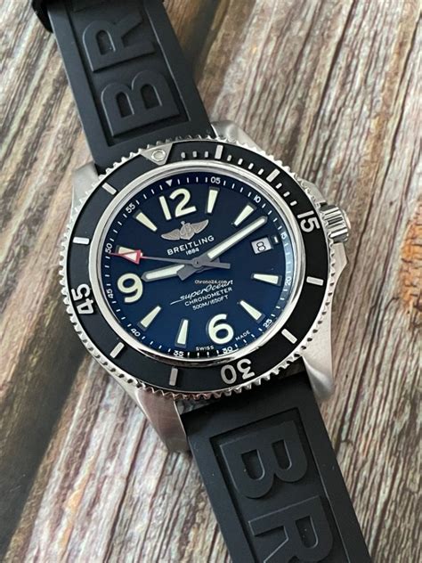 armband breitling superocean|breitling superocean 42 rubber strap.